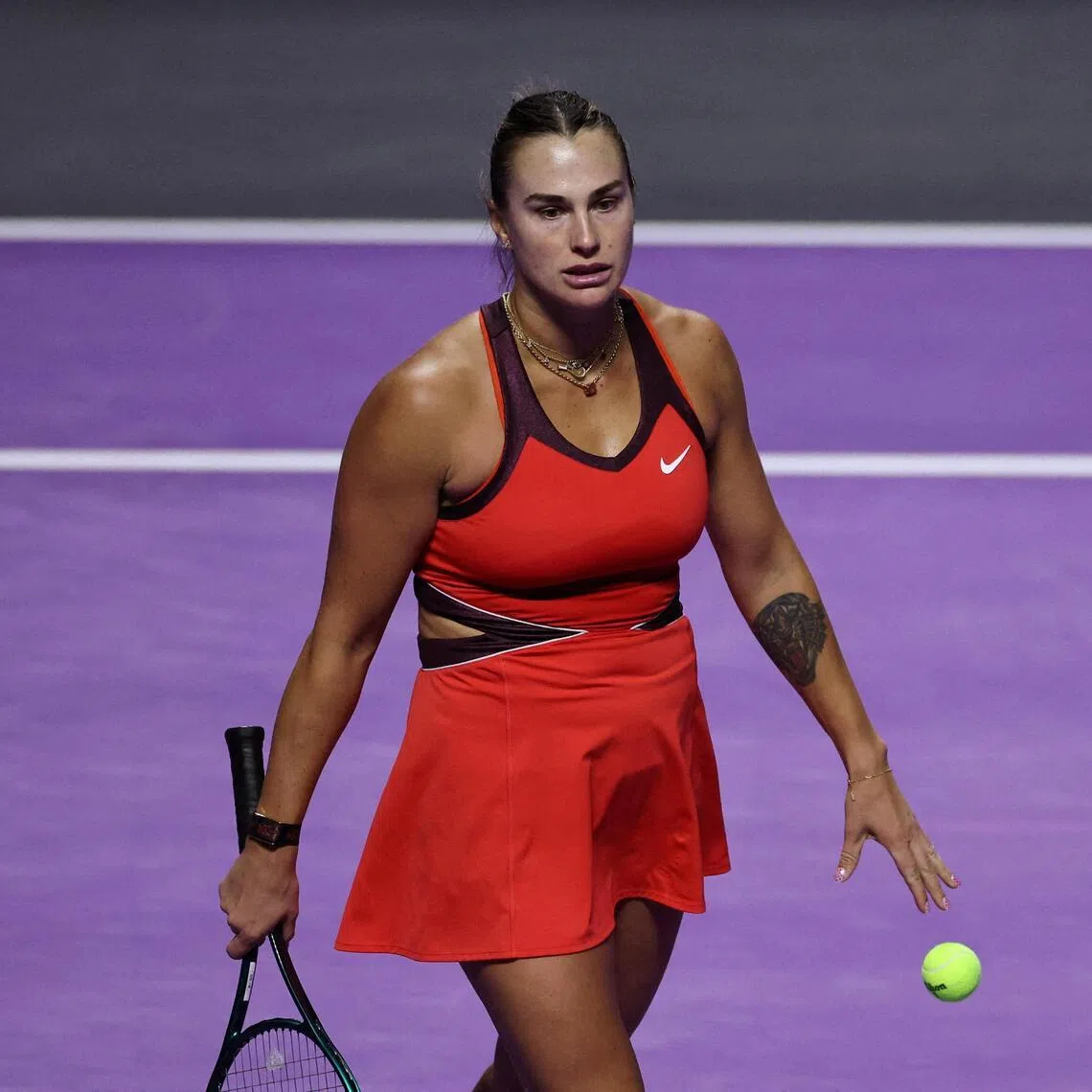 Belarus' Aryna Sabalenka will take on Australian Nick Kyrgios in the "Battle of the Sexes" in Dubai.