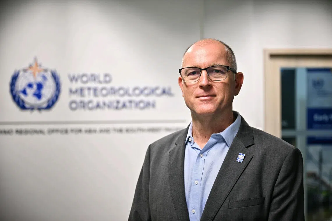 Ben Churchill, Director of the Regional Office for Asia and the Pacific at the World Meteorological Organization (WMO), proposed that ASEAN pool its firefighting resources.