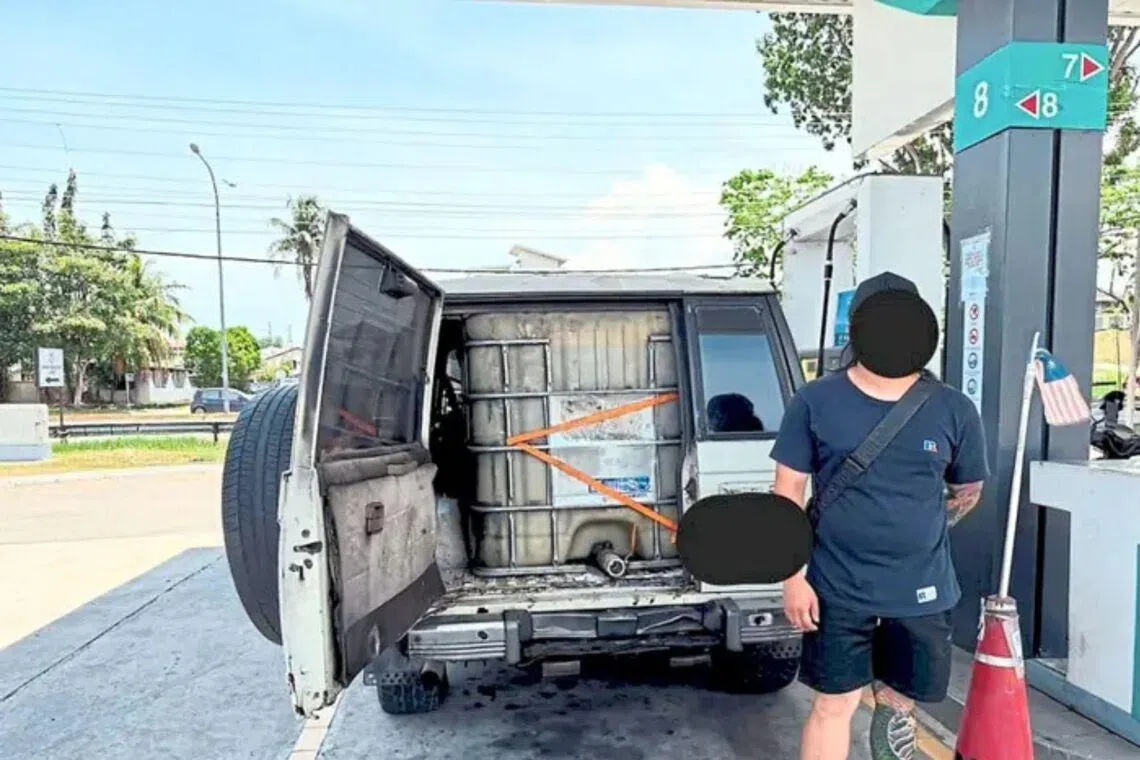 Duo arrested at Malaysia petrol station after filling modified tank with subsidised diesel