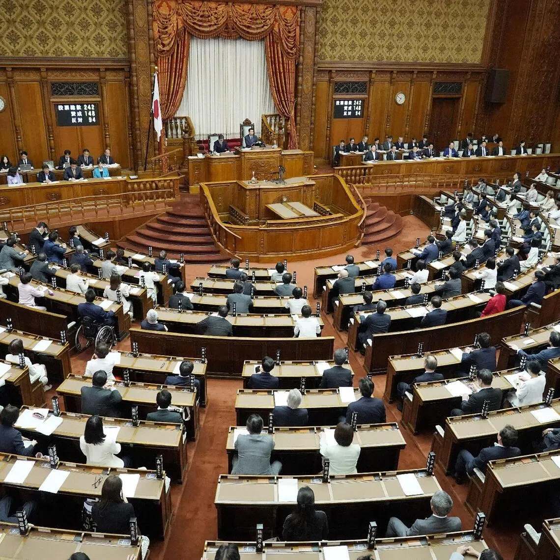 The number of women serving as parliamentary lawmakers remains low, with 68 of the lower chamber’s seats occupied by women.