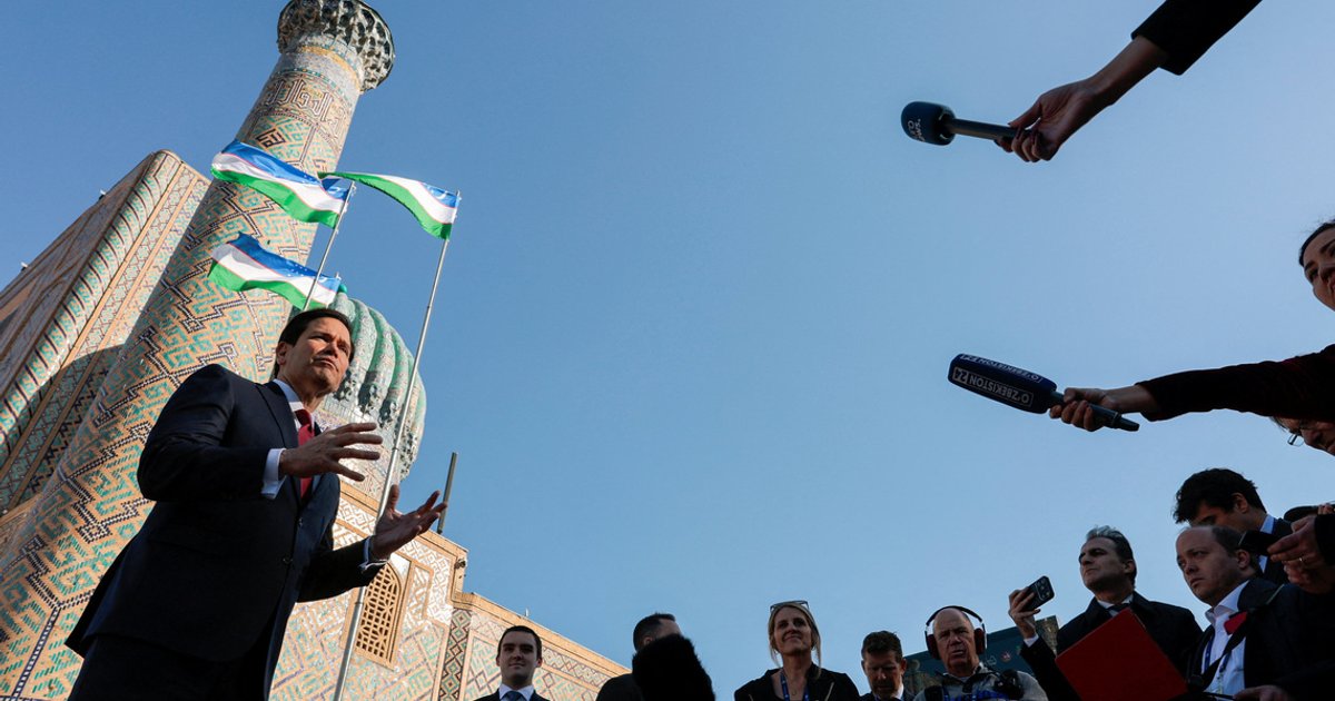 Rubio seeks to expand Central Asia ties with pomp-filled Uzbekistan visit