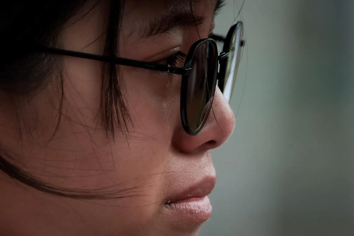 Jeannice Low is emotional after losing 228-227 to Indonesia in the women’s compound team final. But Singapore’s haul of one gold and two silvers makes this their best SEA Games outing since 1983 when they won two golds, one silver and one bronze.