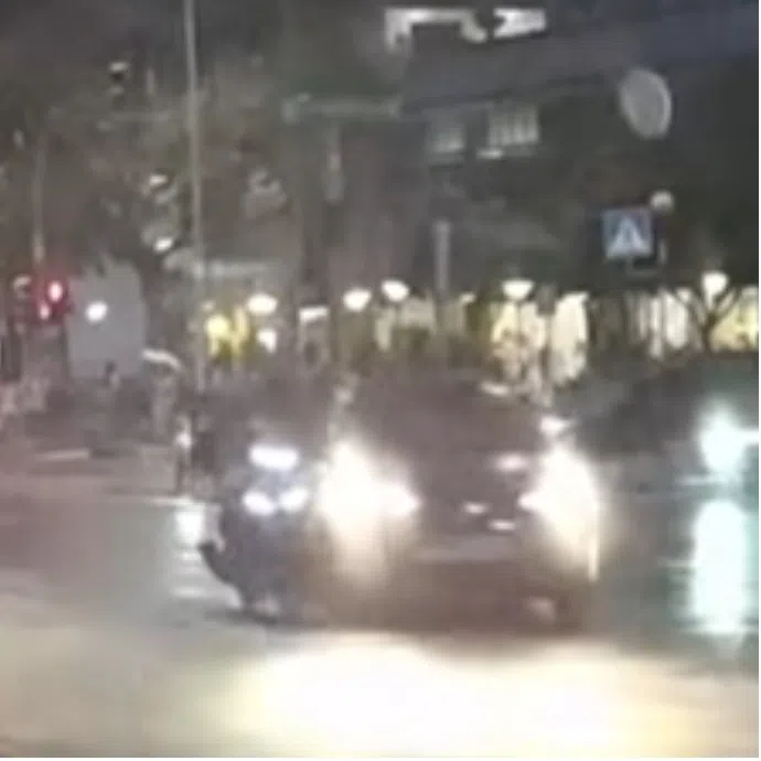 A motorcyclist was taken to hospital after an accident in Jurong West on Nov 12.