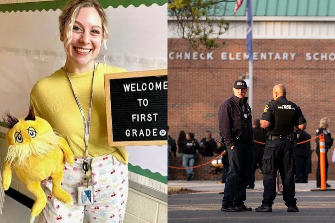 Ms Abigail Zwerner was shot by her six-year-old student in 2023, at Richneck Elementary School, in Newport News, Virginia.