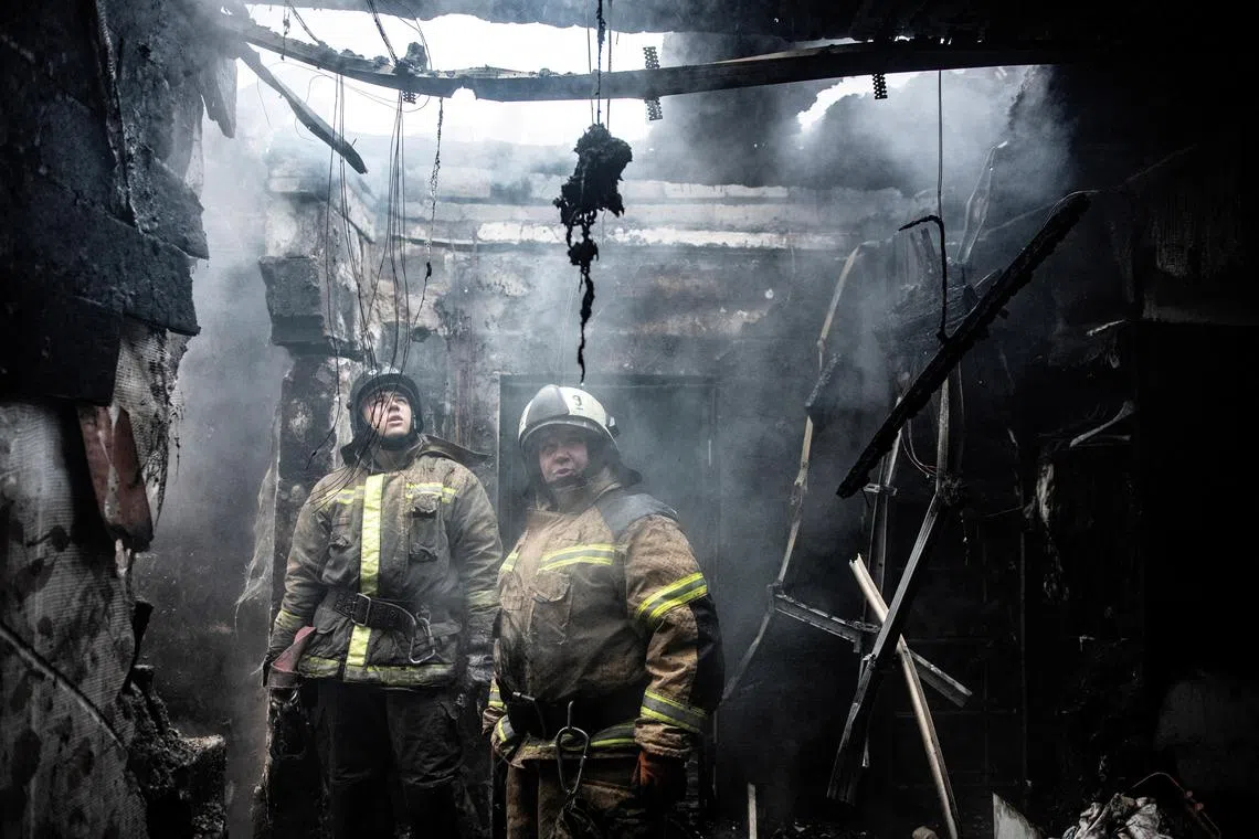 Russia fired six missiles at three settlements in the region, most of which is occupied by Russian forces.