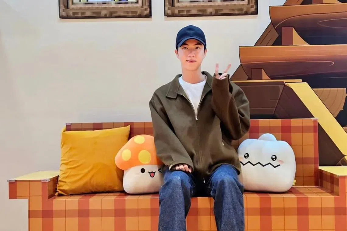 Jin will be discharged from South Korean military on June 12.