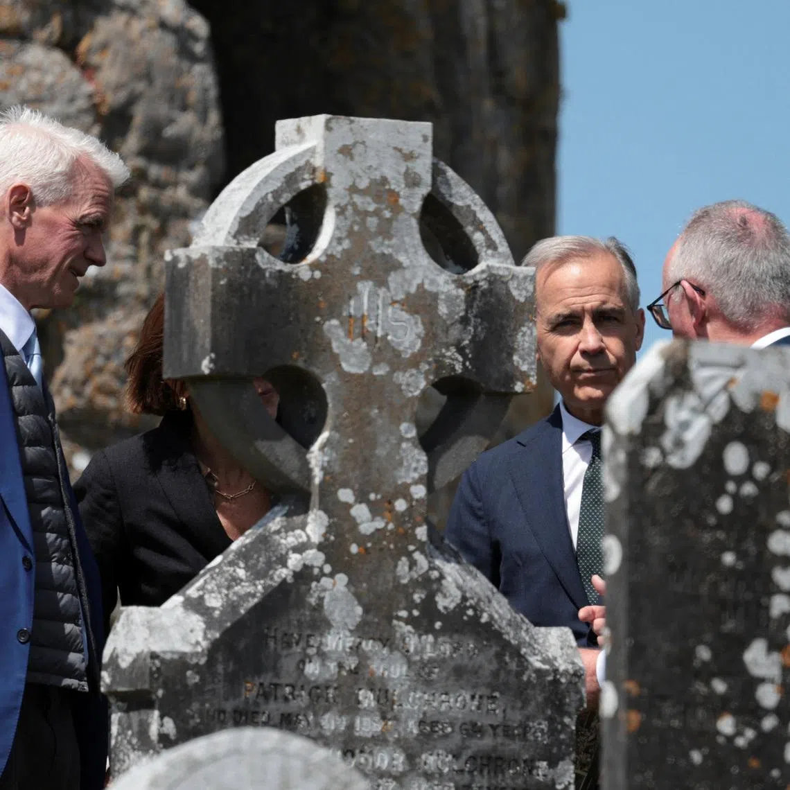 Canadian Prime Minister Mark Carney, visiting his ancestral village Aghagower, Ireland, June 14, 2026. REUTERS/Emilija Jefremova