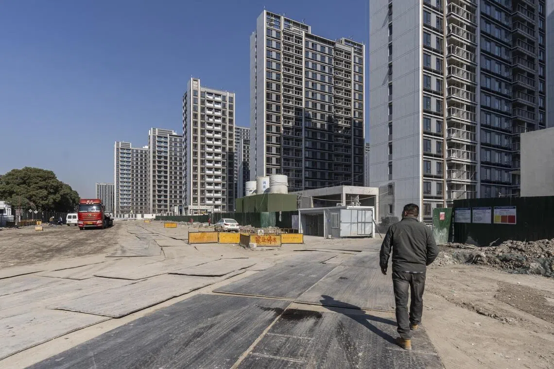 China home prices fall at faster pace in setback to revival