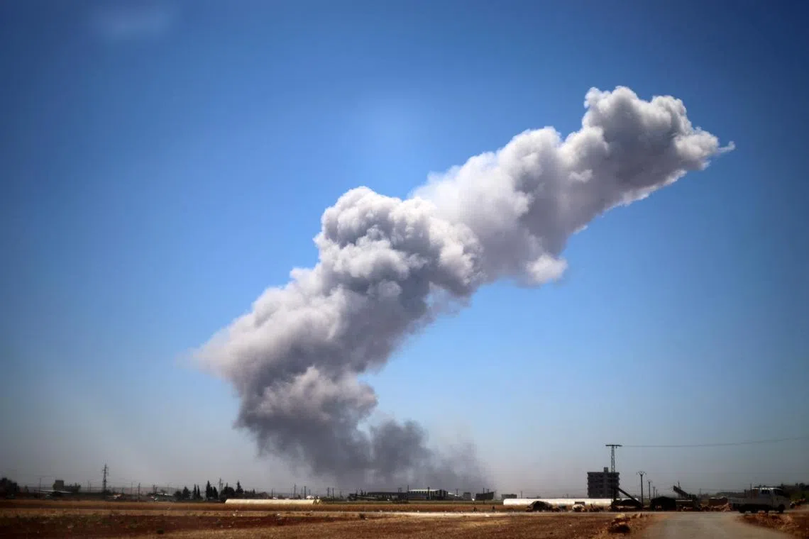 Syrian media did not elaborate on the size or the impact of the reported strikes.