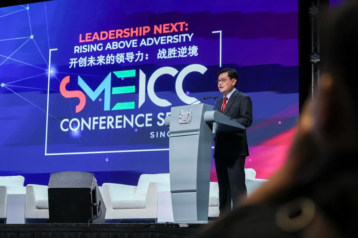 DPM Heng Swee Keat said a spirit of “co-op-petition” will help Singapore companies thrive as they venture abroad.