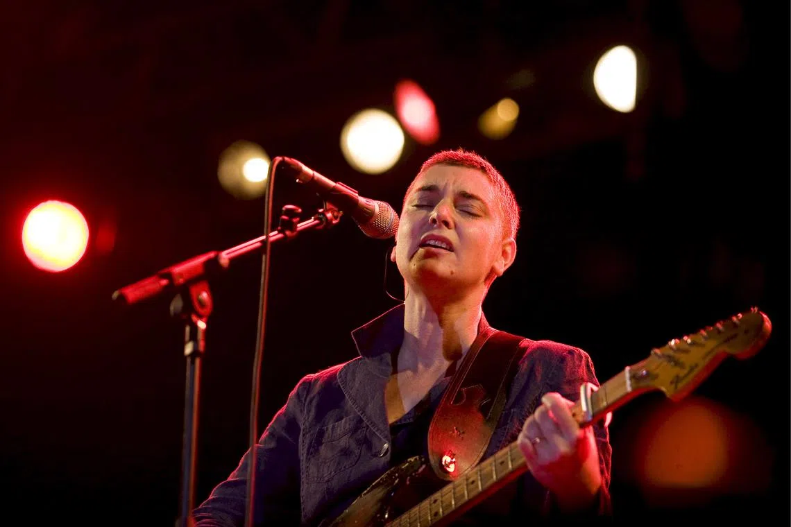 Sinead O'Connor was long known as much for her shaved head and outspoken views on religion, sex, feminism and war as for her music.