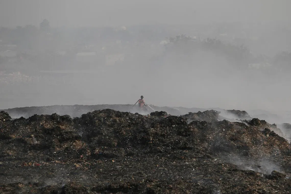 The fire – which burned an area at the landfill measuring around 15ha – had been completely extinguished by the evening of July 9.