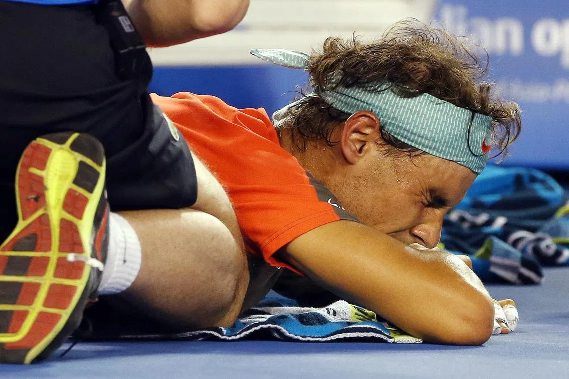 Rafael Nadal's body has been been fickle, his mind is tough and reliable. 
