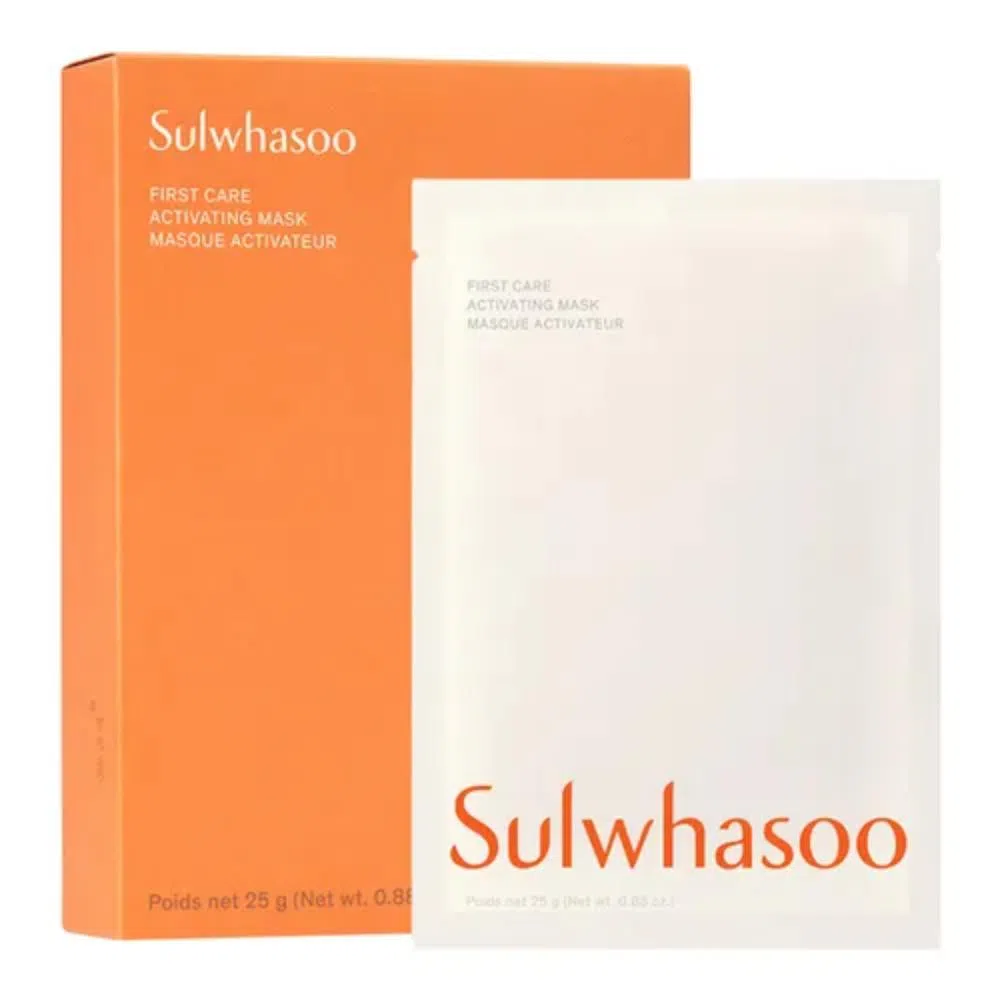 Best sheet masks in Singapore: Sulwhasoo First Care Activating Face Mask