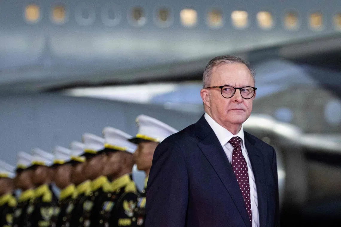 Australia's Prime Minister Anthony Albanese also said that the two men had impeded a two-state solution. 