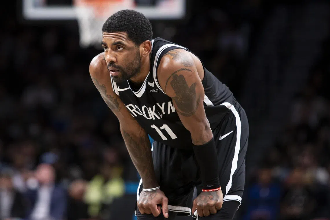 Kyrie Irving has said that he feels disrespected when he was with the Brooklyn Nets.