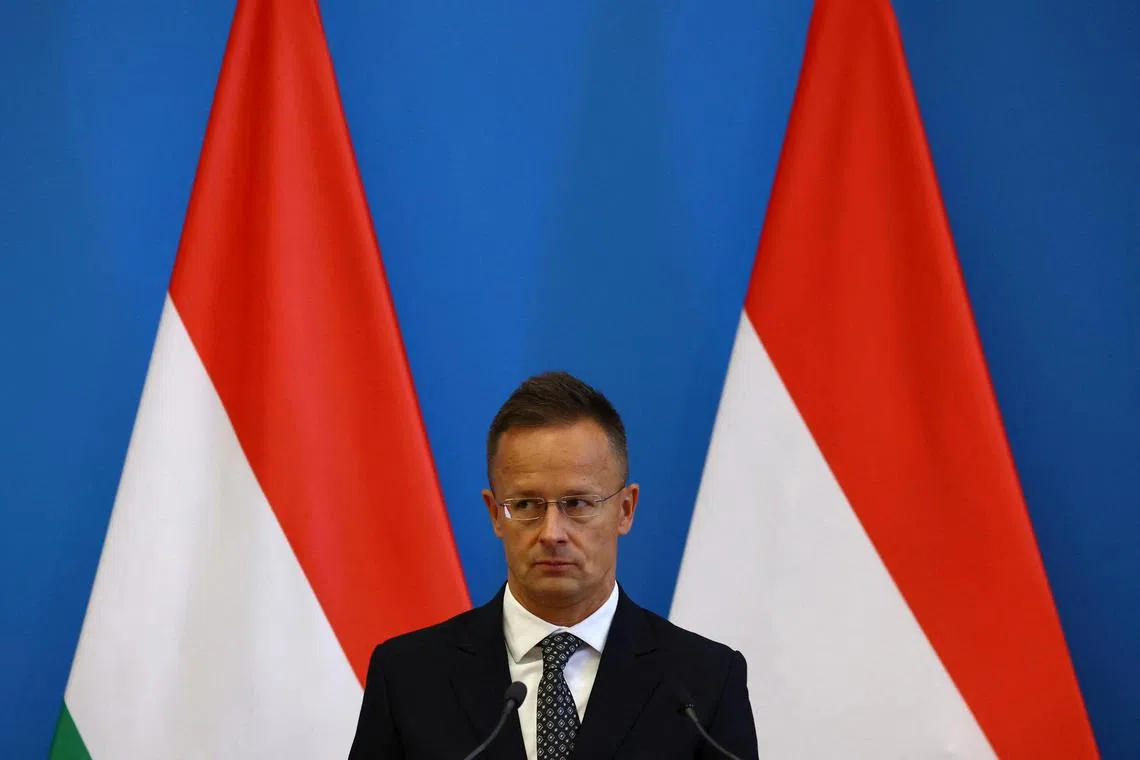 Hungarian Foreign Minister Peter Szijjarto said the new supplies from Shell were not meant to replace Russian gas.
