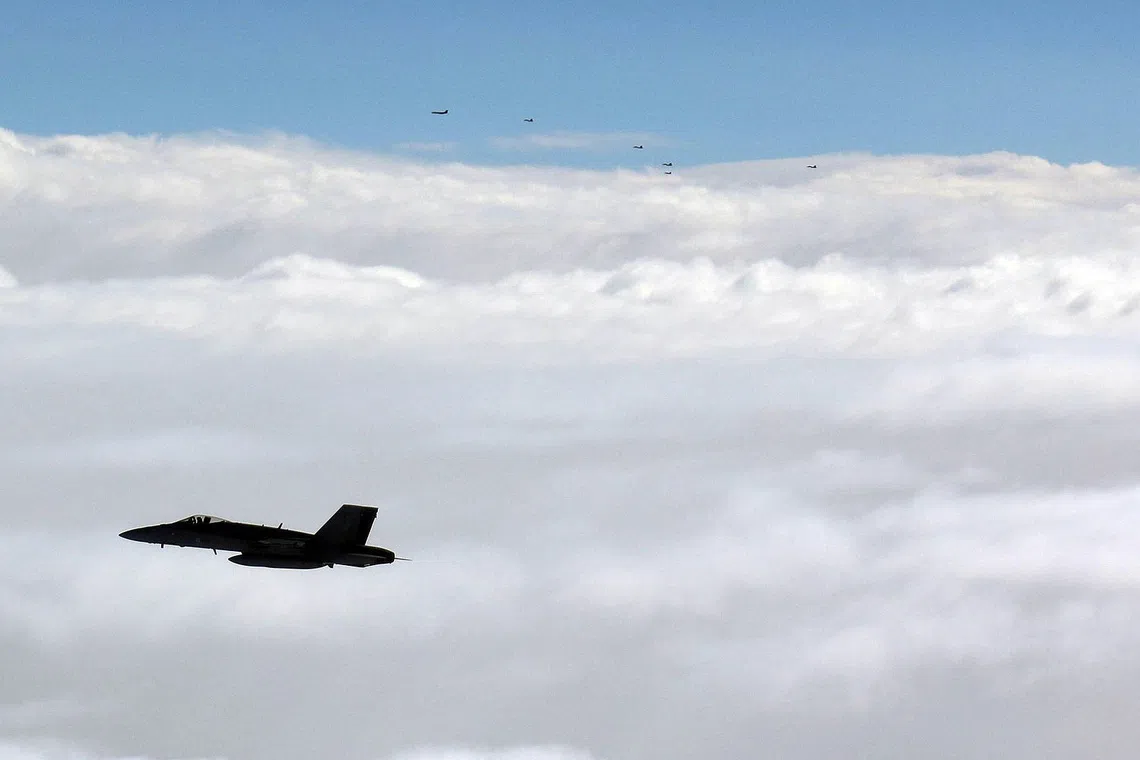 Swedish, Finnish fighter jets intercept group of Russian military aircraft