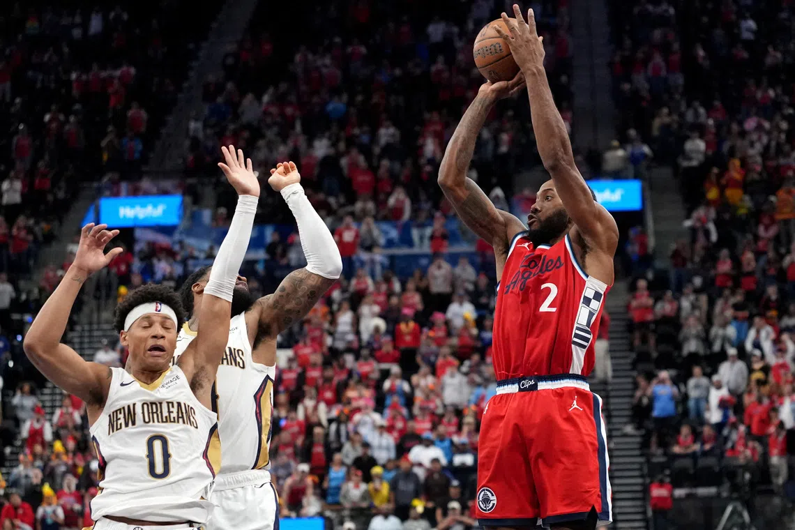 NBA-Clippers to forfeit five draft picks, fined $30 million after Leonard probe