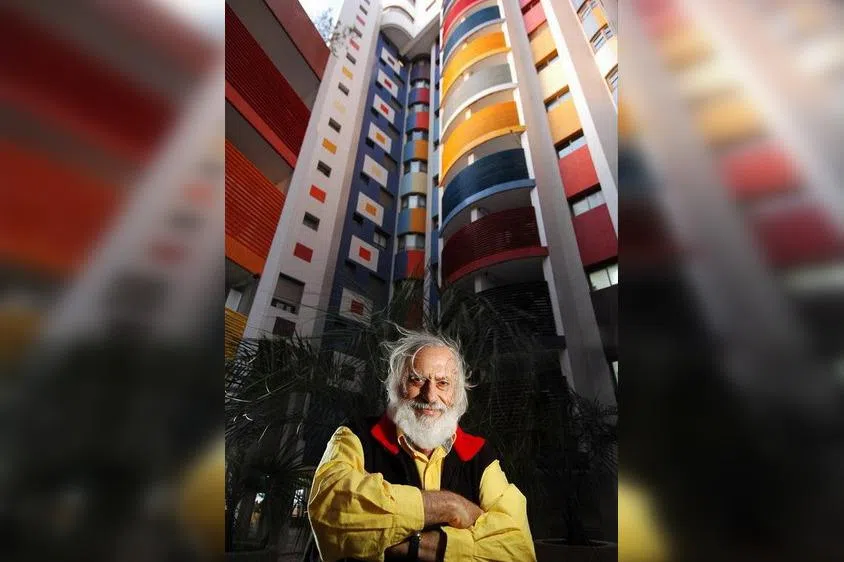 Israeli artist Yaacov Agam is showing his works at Bruno Gallery in Tanglin Road. 