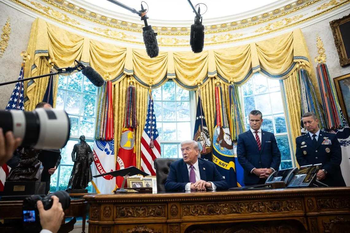 For a man chasing the Nobel Peace Prize, it appears odd that US President Donald Trump should wish to recreate a Department of War, says the writer.