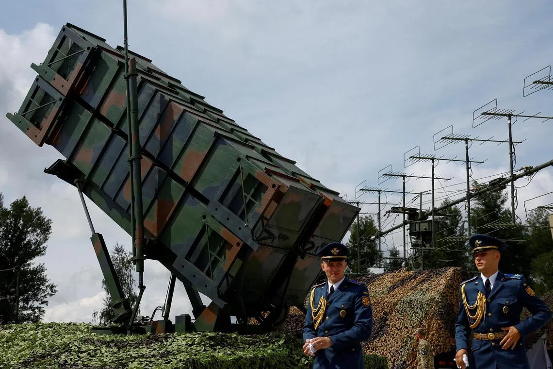 Ukrainian forces largely reserve the Patriots for trying to stop only the fastest-moving ballistic missiles.