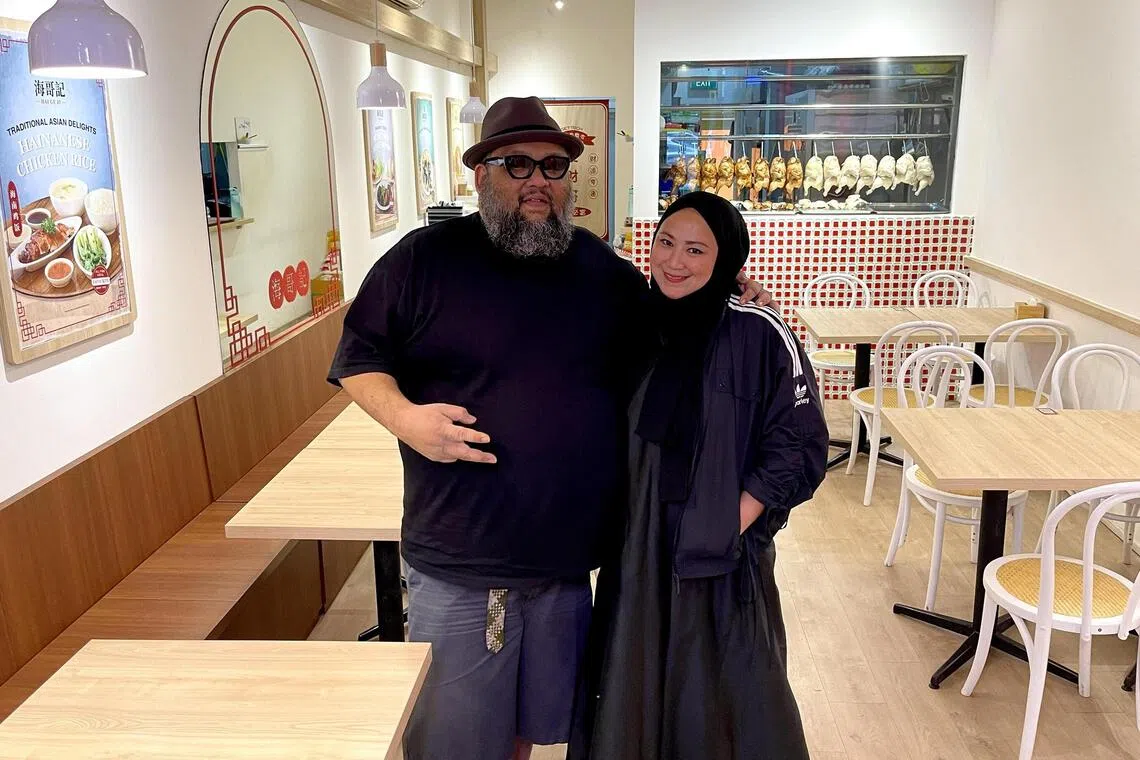 Sheikh Haikel and Anna Belle Francis in a file photo from September 2024.