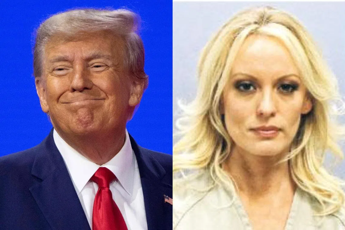 Mr Trump is said to have had a relationship with a porn actress known as Stormy Daniels.
