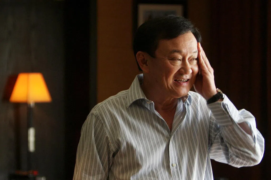 Thaksin Shinawatra has said he is now willing to face criminal convictions that he went into exile abroad to avoid.