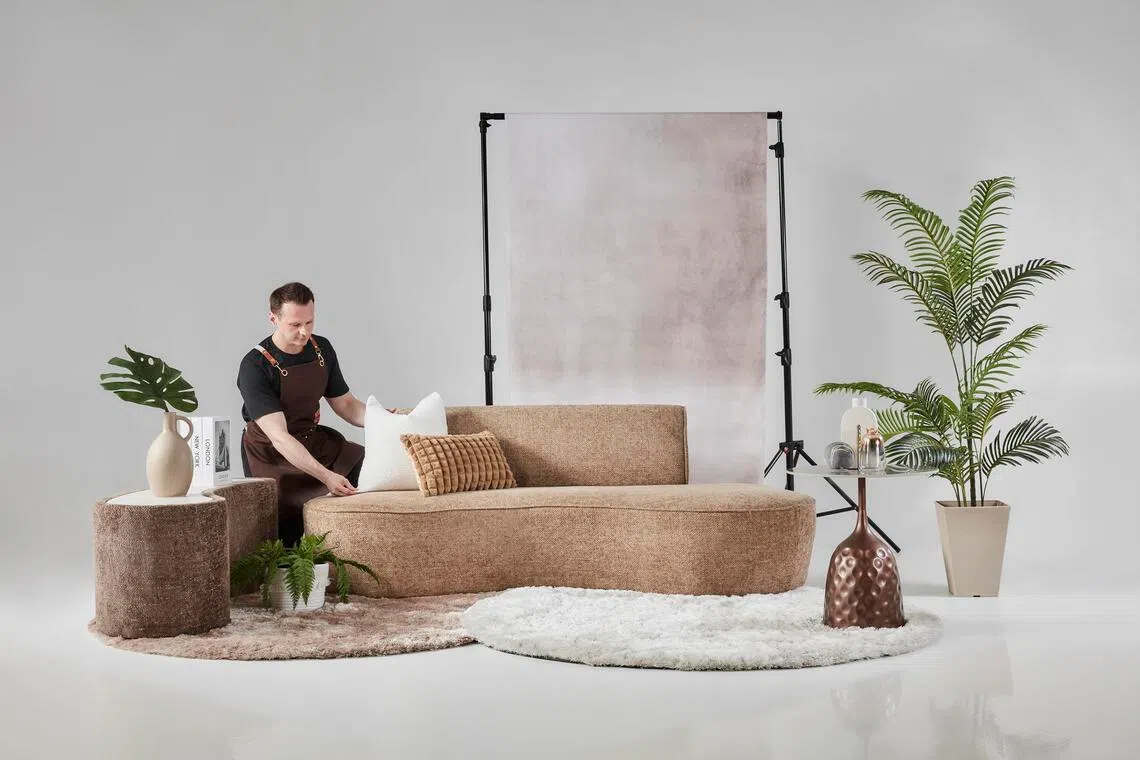 The new Tammi sofas in the Courts Muze line. 