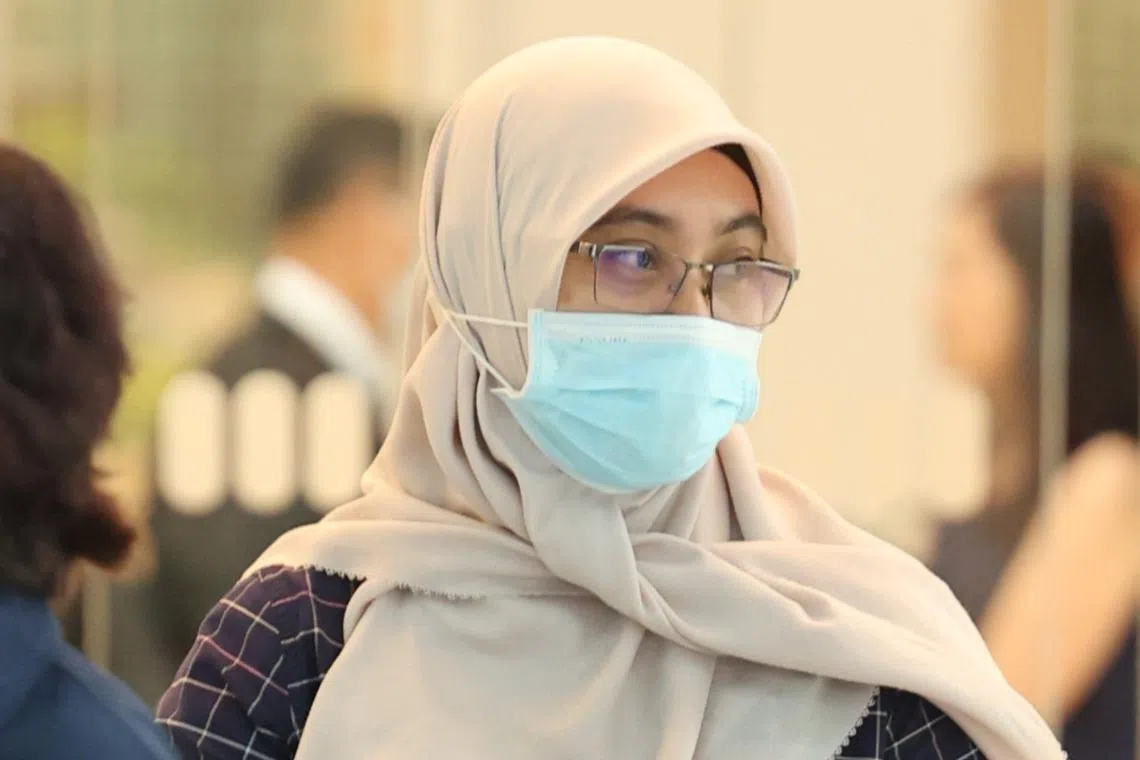 Norwahidah Johari (pictured) started abusing Ms Putri Rizki Amelia, just five months after the offender’s husband employed the maid.