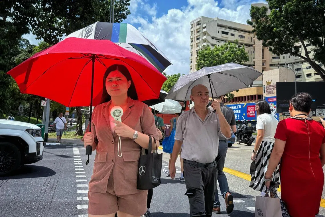 Extreme weather events, such as heatwaves, can happen naturally but are made worse by climate change.