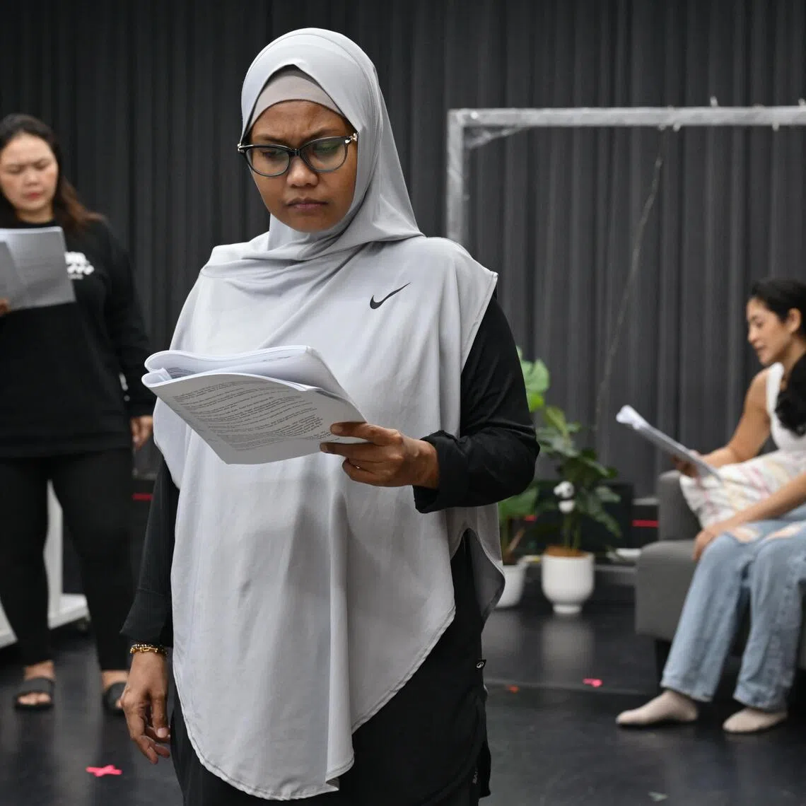 (From left) The Necessary Stage’s 3 Queens features Siti Khalijah Zainal, Siti Hajar Gani and Munah Bagharib and runs from Sept 3 to 13.  