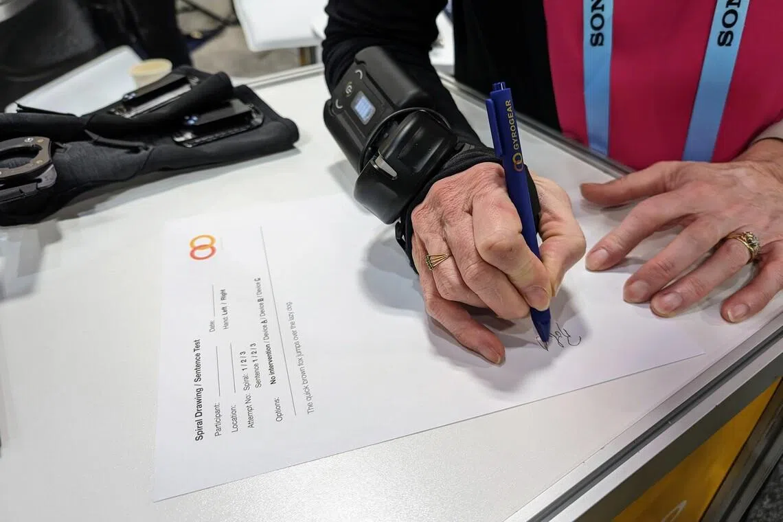 gyroglove by gyrogear helps control hand tremors for parkinson’s disease