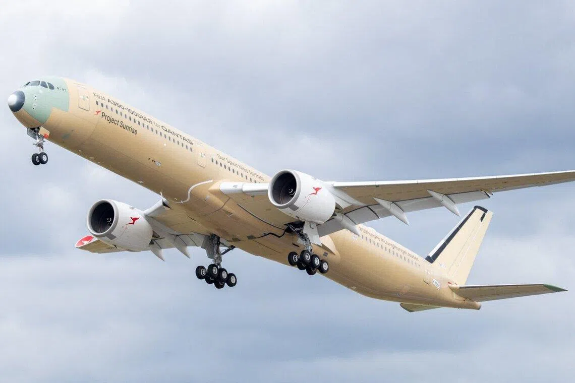 Airbus plans to deliver the first A350-1000ULR to Qantas in April 2027.
