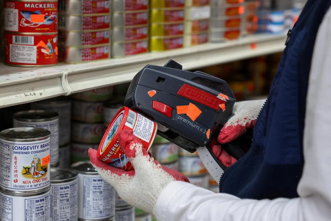 Chinatowns across the US are feeling the effects of the escalating tariff war, as prices of household goods imported from China have already started to rise. 