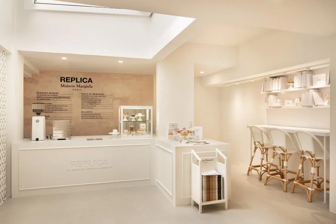 The Afternoon Delight Cafe at Maison Margiela Fragrances’ House of Memories pop-up.