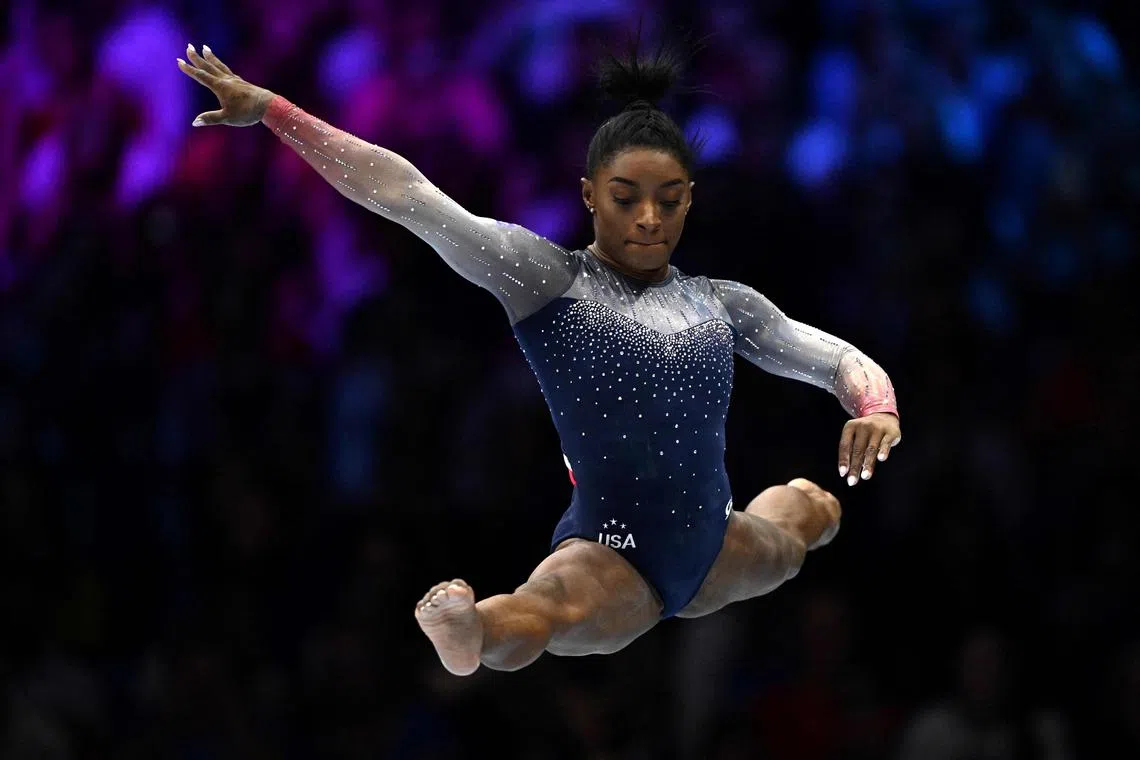 Simone Biles has made an impressive comeback, two years after the gruelling Tokyo Olympics. 