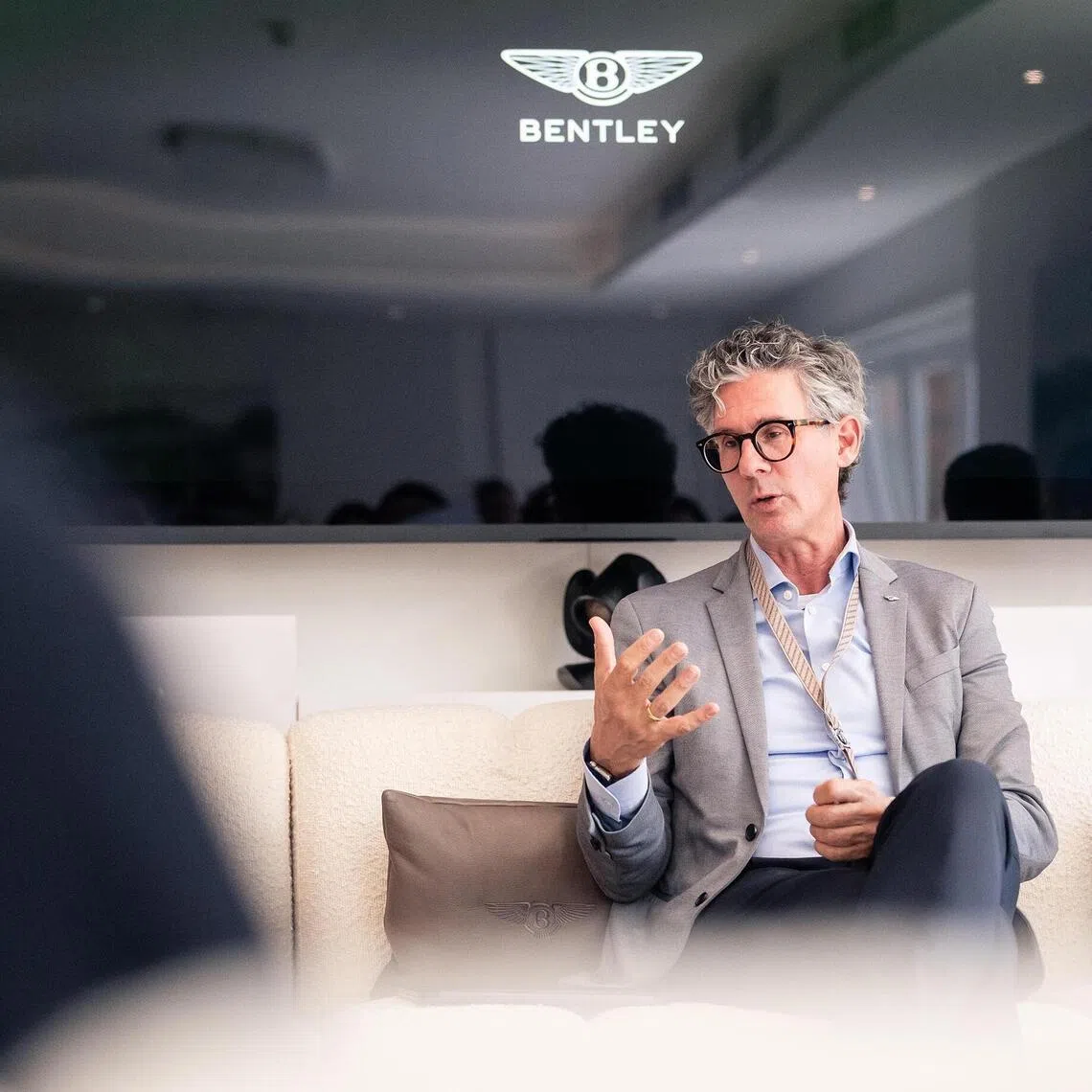epinterview12 - Dr Frank Steffen Walliser speaking to the media at the brand's headquarters in Crewe, England on May 19, 2026.

Credit: Bentley Motors