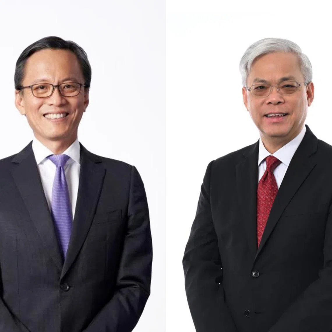 Mr Russell Tham (left), Temasek Holdings’ head of Emerging Technologies, will join IMDA as its new chairman from March 15, succeeding Mr Chan Yeng Kit.