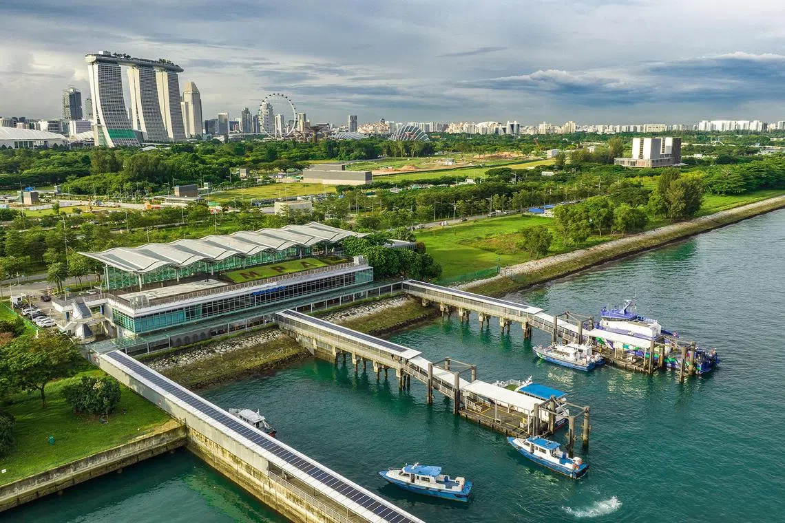 elmpa29 - Marina South Pier will be one of the sites piloting charging points for electric harbour craft in MPA’s call for proposal. 