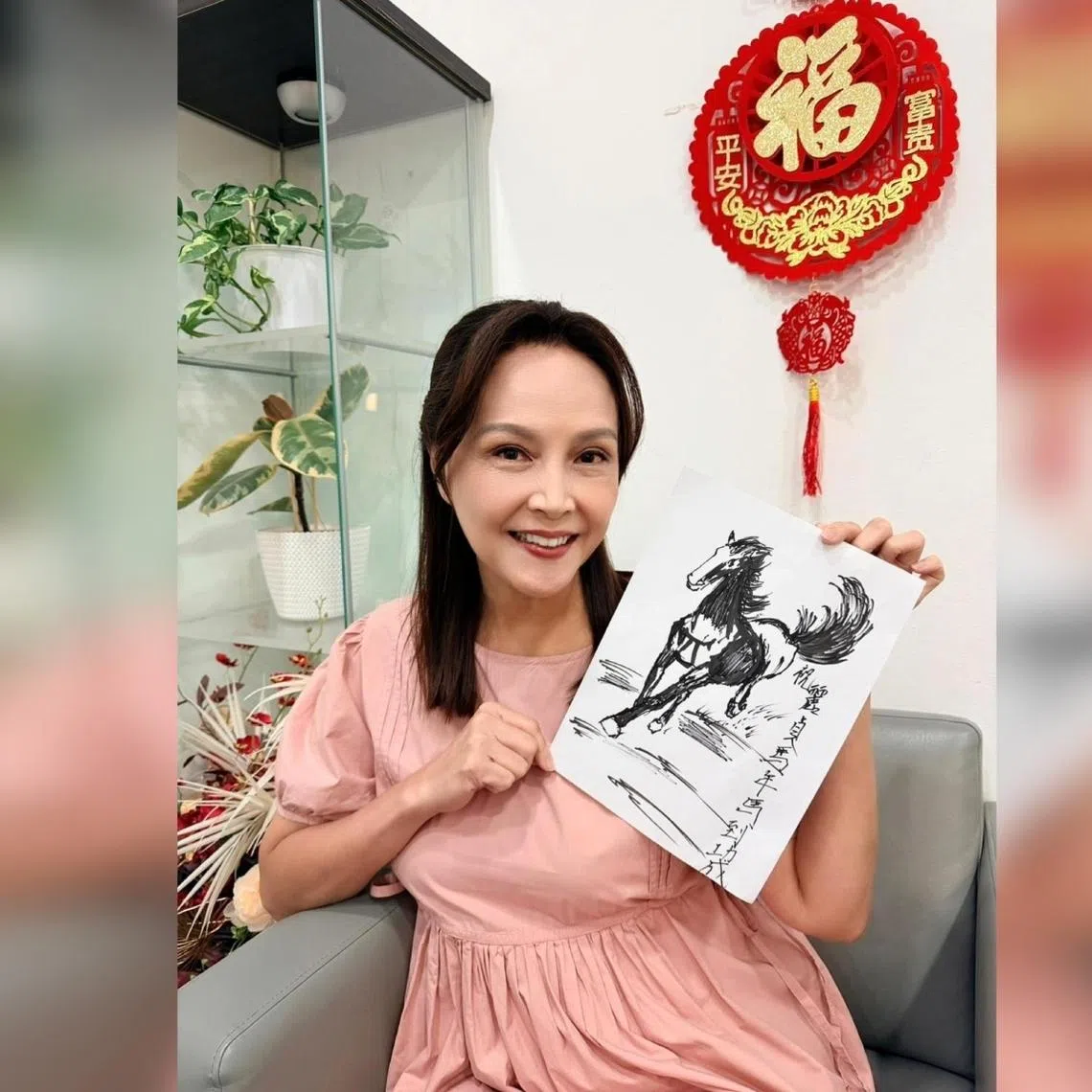 Veteran actress Aileen Tan embraces her hardworking "horse" zodiac trait and has no intention to retire. 