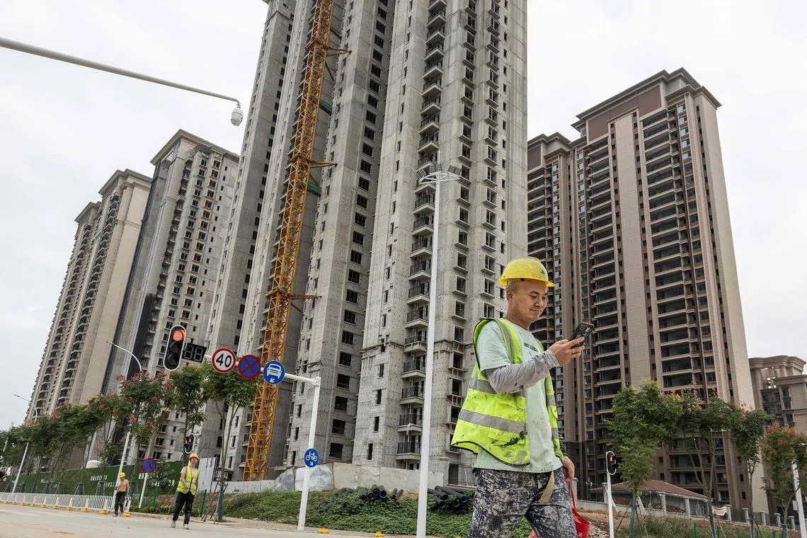 The Golden Week holiday is traditionally a peak period for new home sales in China.