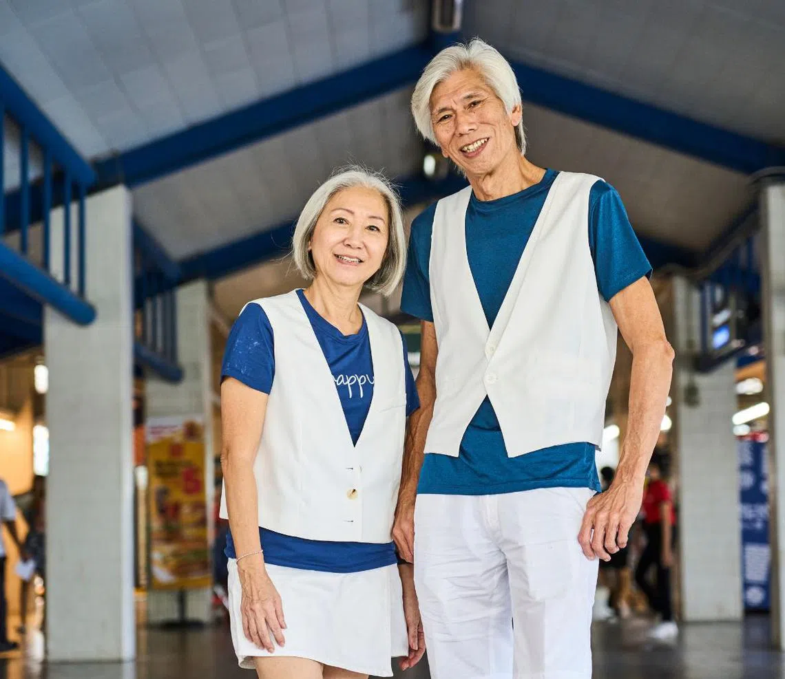 Still hitting the high notes in their golden years, Davidson Teo and Gillian Goh use music to remind others that age is no barrier to passion.