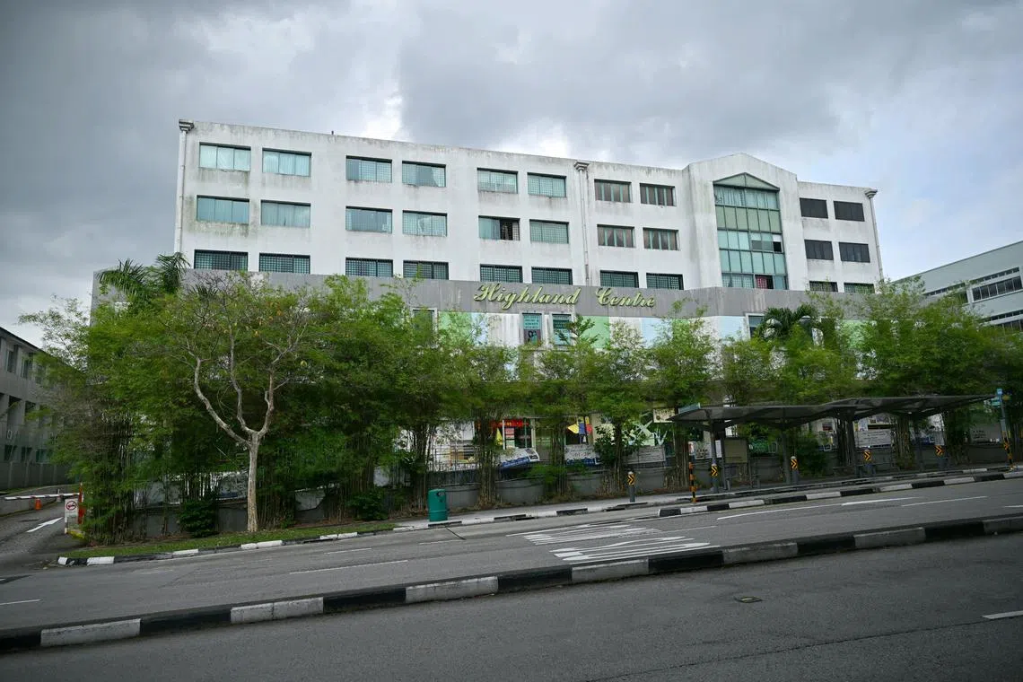 The case involves a unit at Highland Centre at Yio Chu Kang Road that was undergoing renovation in August 2022. 