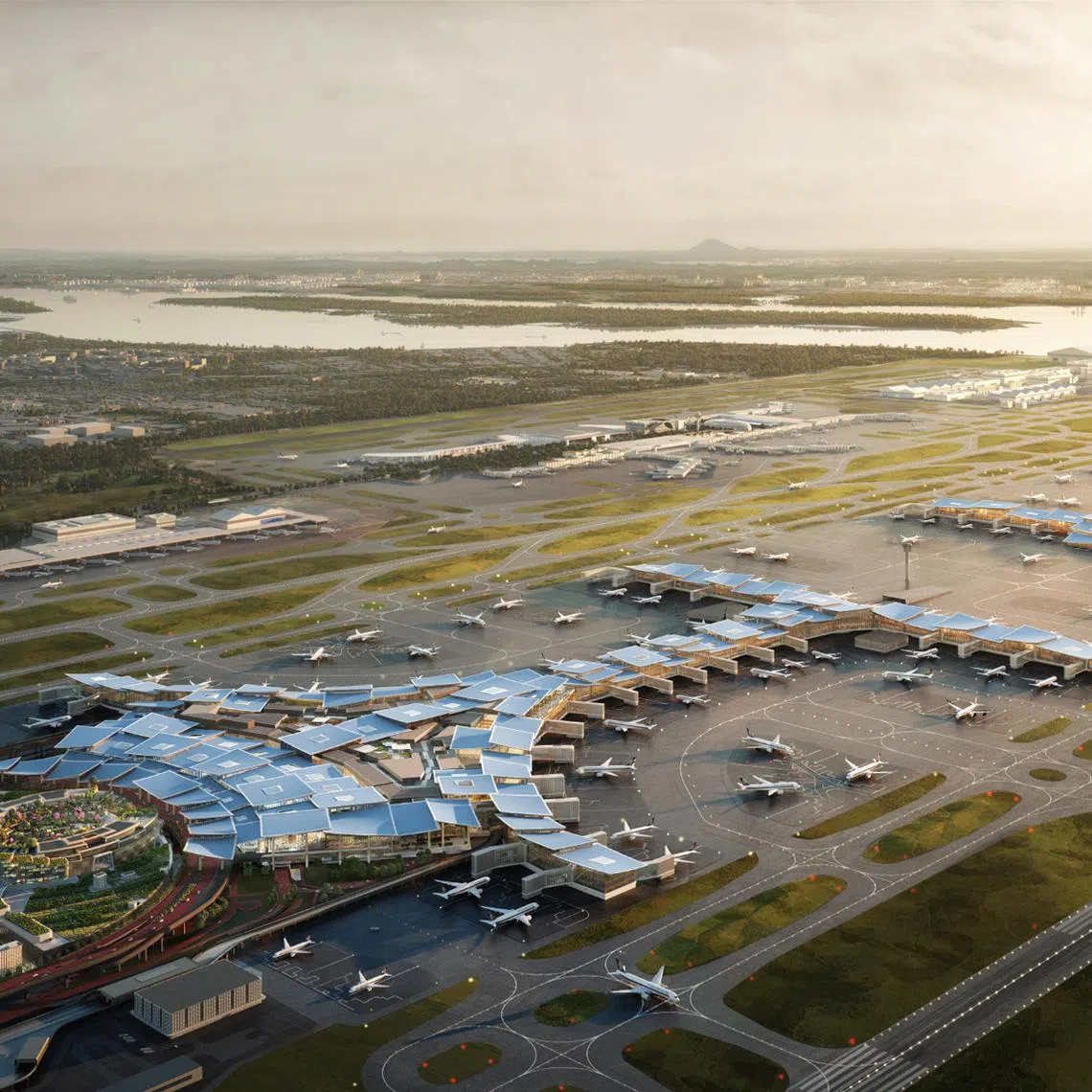 Changi Airport’s fifth terminal will be as big as Terminals 1 to 4 combined.