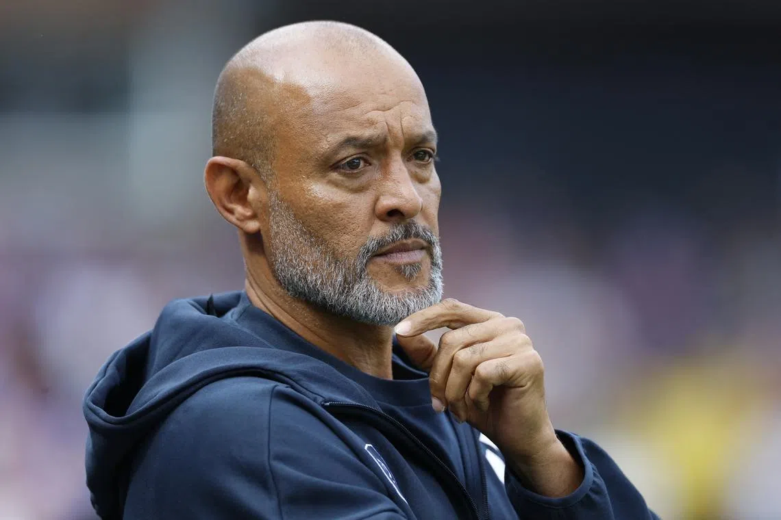 Soccer Football - Premier League - Crystal Palace v Nottingham Forest - Selhurst Park, London, Britain - August 24, 2025 Nottingham Forest manager Nuno Espirito Santo Action Images via Reuters/Peter Cziborra