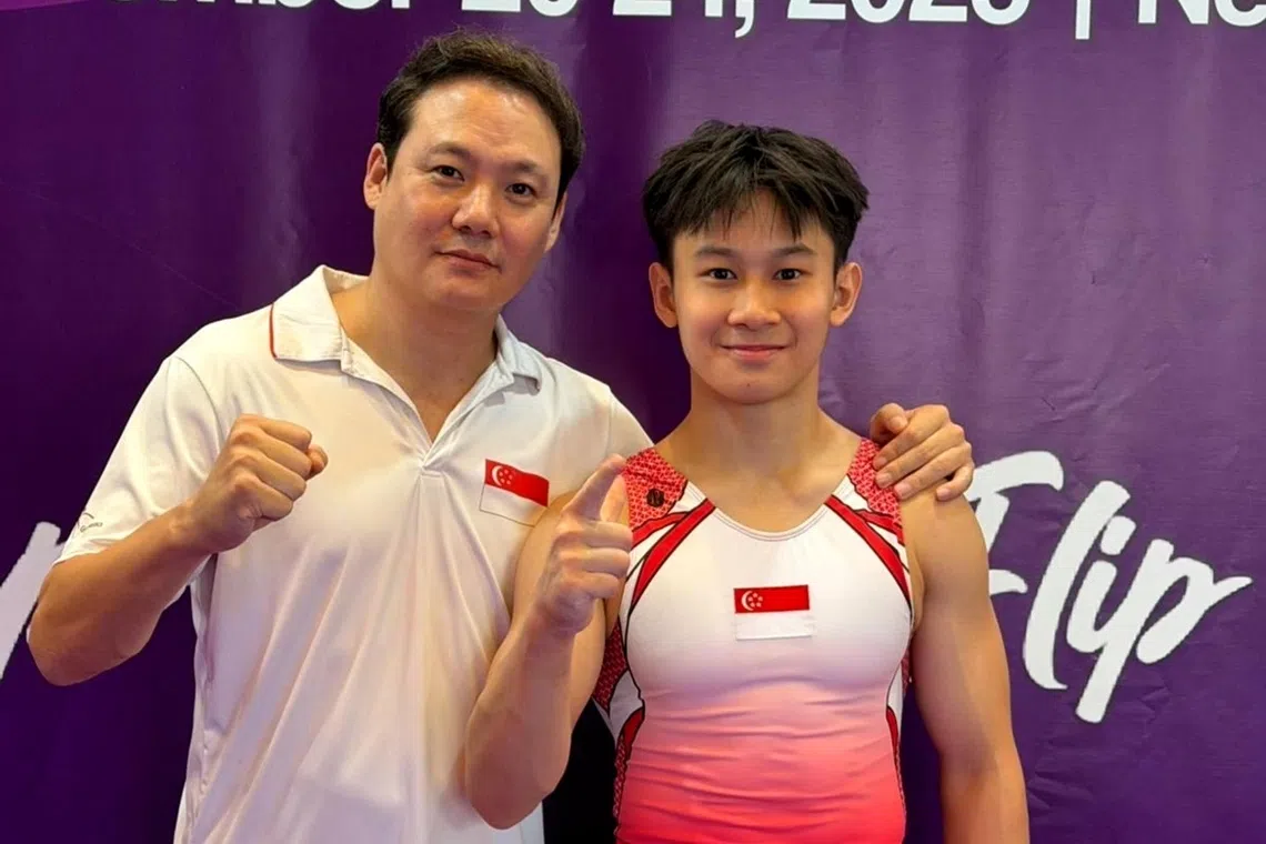 Singaporean gymnast Jovi Loh, 17, breaks new ground with junior world c’ship final qualification