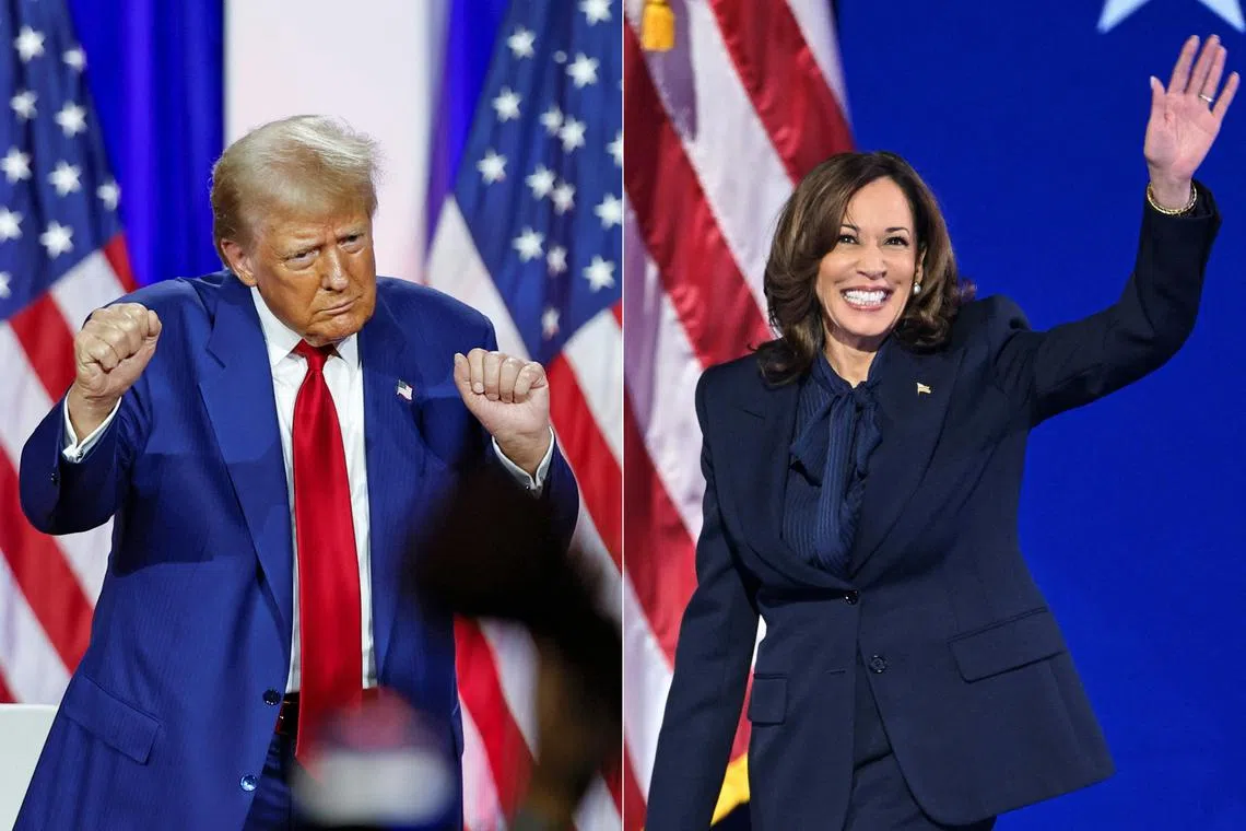 With less than two months until polling day, the face-off could be a turning point in a bitter contest between Donald Trump and Ms Kamala Harris.