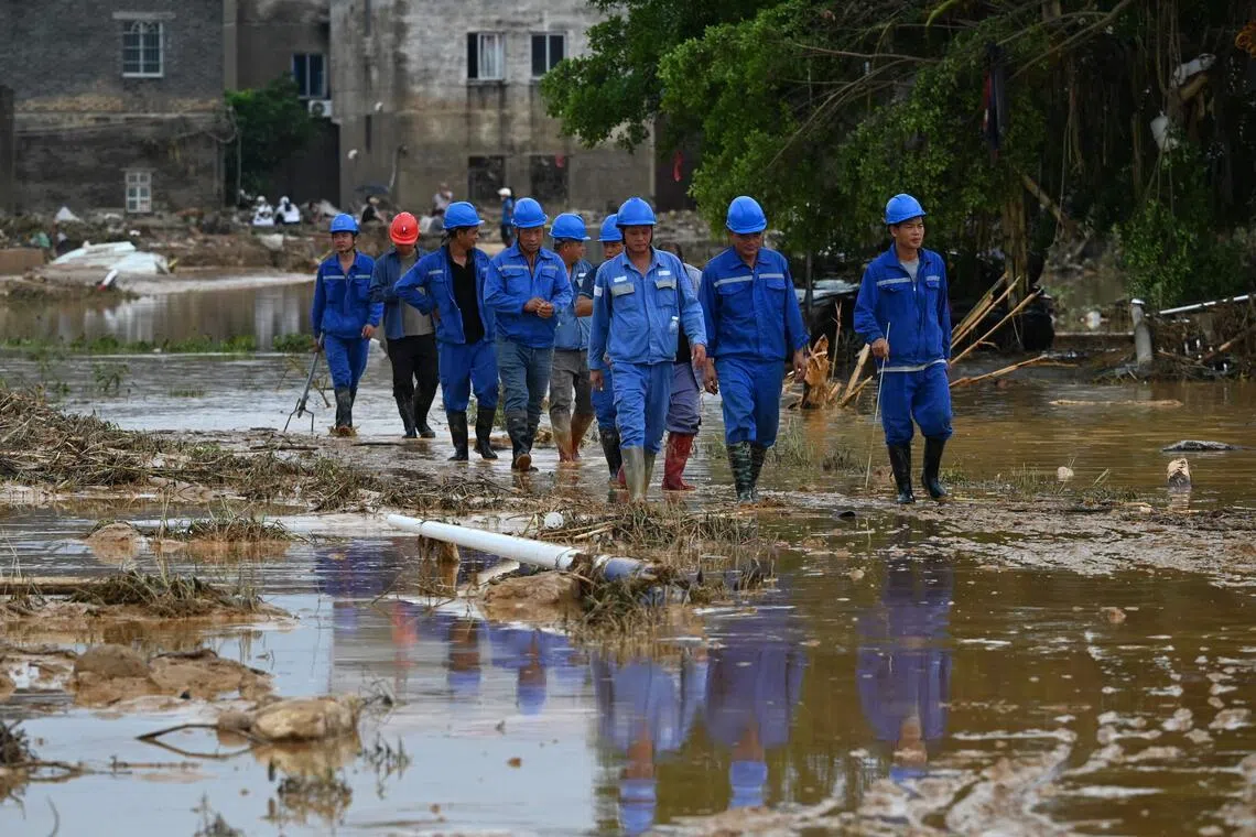 Clean-up under way as death toll from China floods hits 39